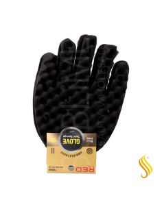 Red Kiss Twist Sponge Glove Double Side Esponja En Guante